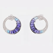 natural gemstone earrings 
