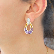 Doorknocker Ametrine Earrings