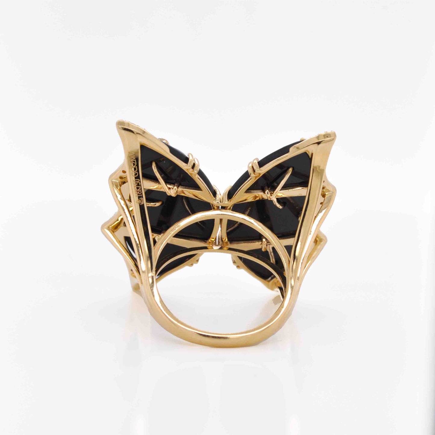 diamond butterfly ring
