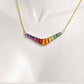 v letter pendant