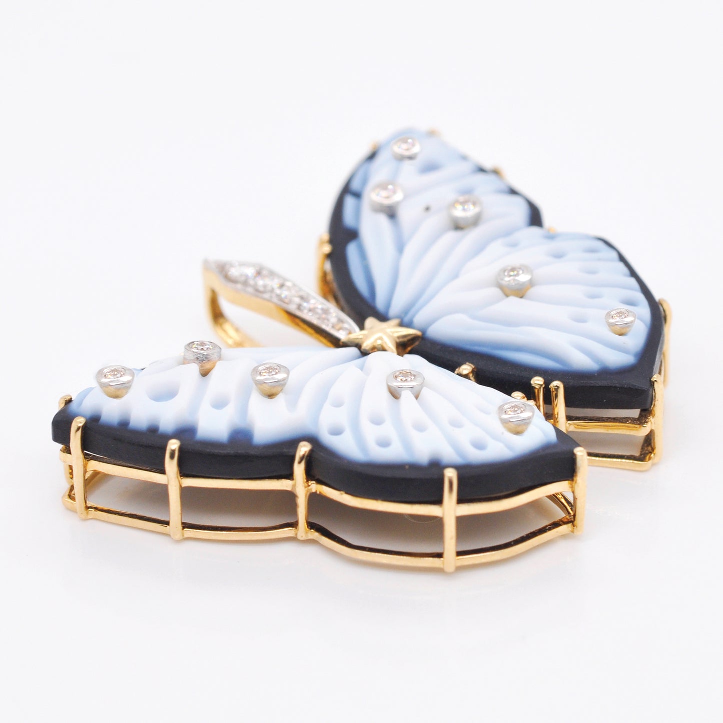 Butterfly Diamond Pendant