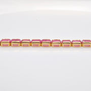 Tennis Bracelet - Ruby Octagon Edition