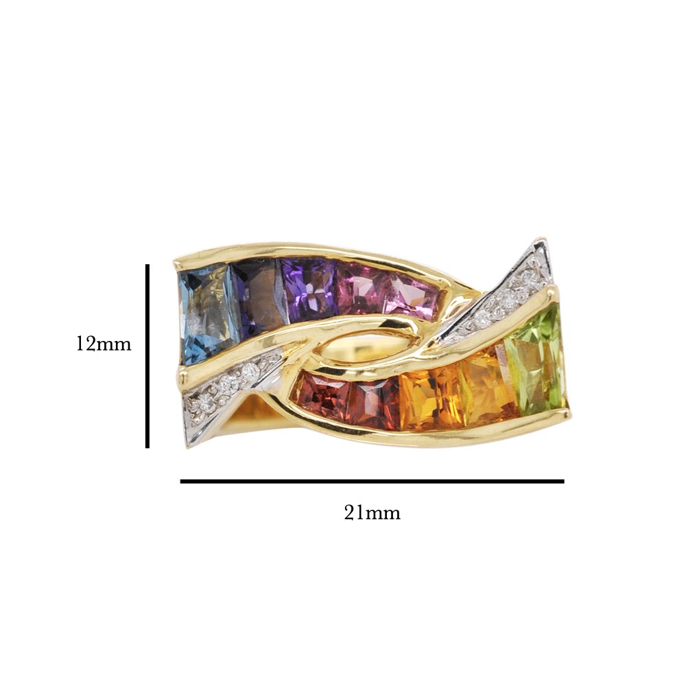 Shop for multicolor Ring