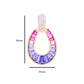 18K Gold Iolite Pink Tourmaline Diamond Raindrop Set - Vaibhav Dhadda Jewelry