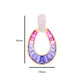 18K Gold Iolite Pink Tourmaline Diamond Raindrop Set - Vaibhav Dhadda Jewelry