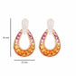 18K Gold Citrine Pink Tourmaline Diamond Raindrop Set - Vaibhav Dhadda Jewelry