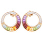 Cleopatra Rainbow Stud Earrings