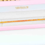 18K Gold Yellow Sapphire Gradient Tennis Line Bracelet - Vaibhav Dhadda Jewelry