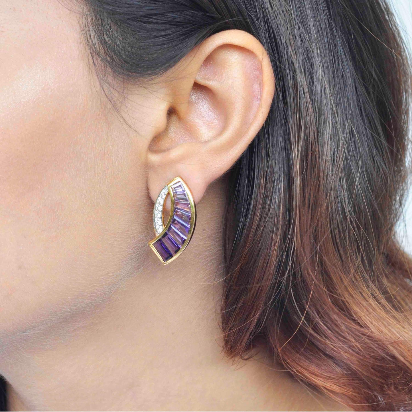 Sickle Amethyst Set