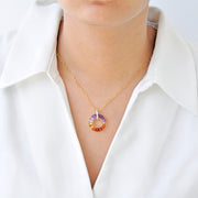 Circle Ametrine Pendant