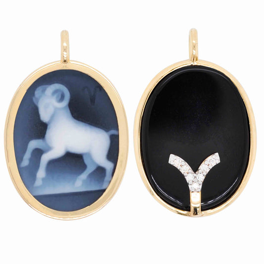 aries ram necklace | vaibhav dhadda jewelry