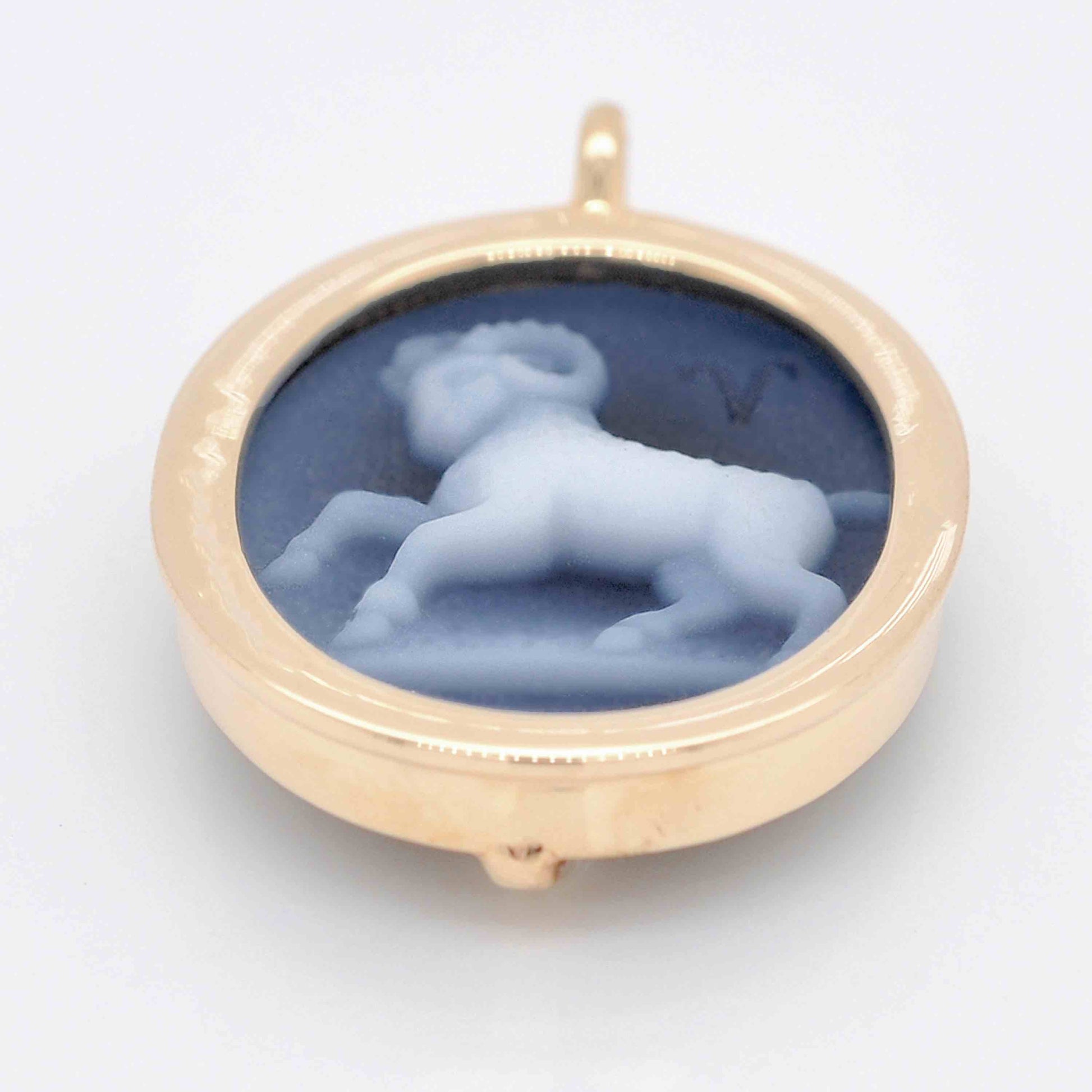 aries necklace gold