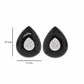 18K Gold Black ONYX Diamond Stud Earrings - Vaibhav Dhadda Jewelry