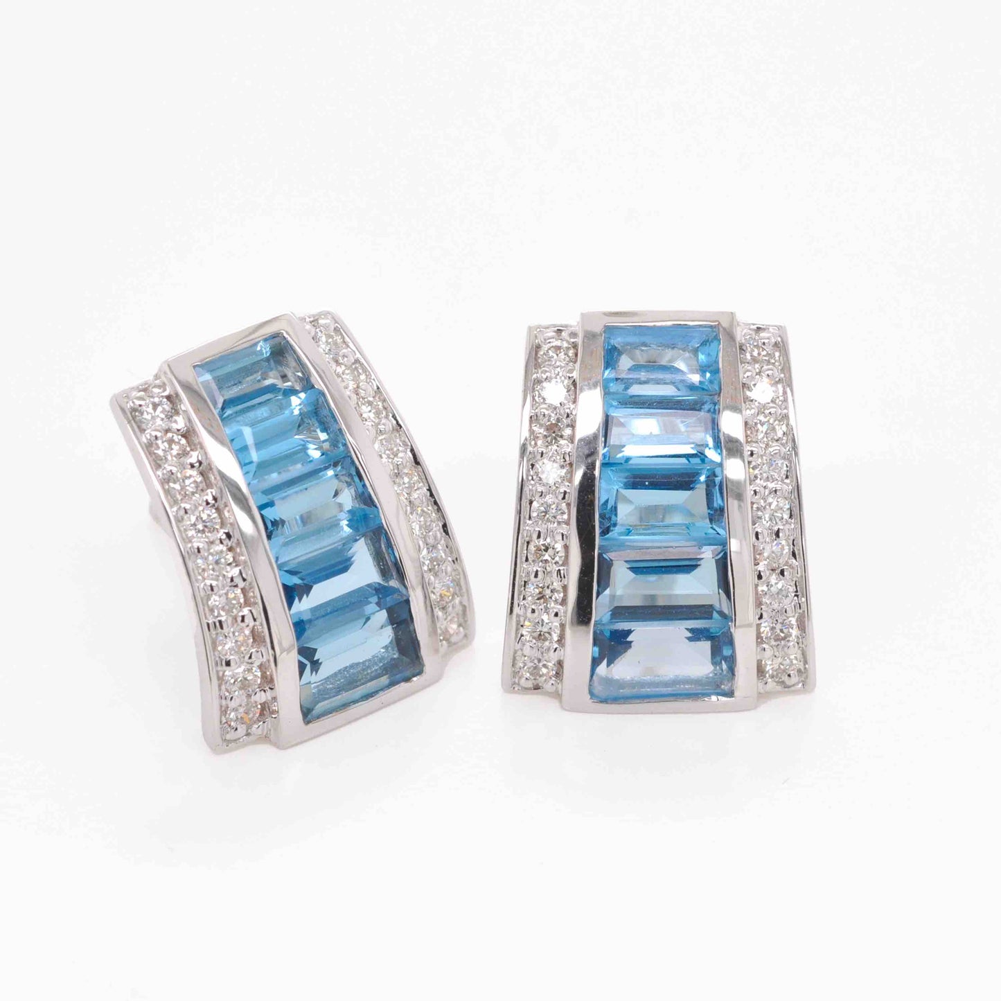 blue topaz earrings