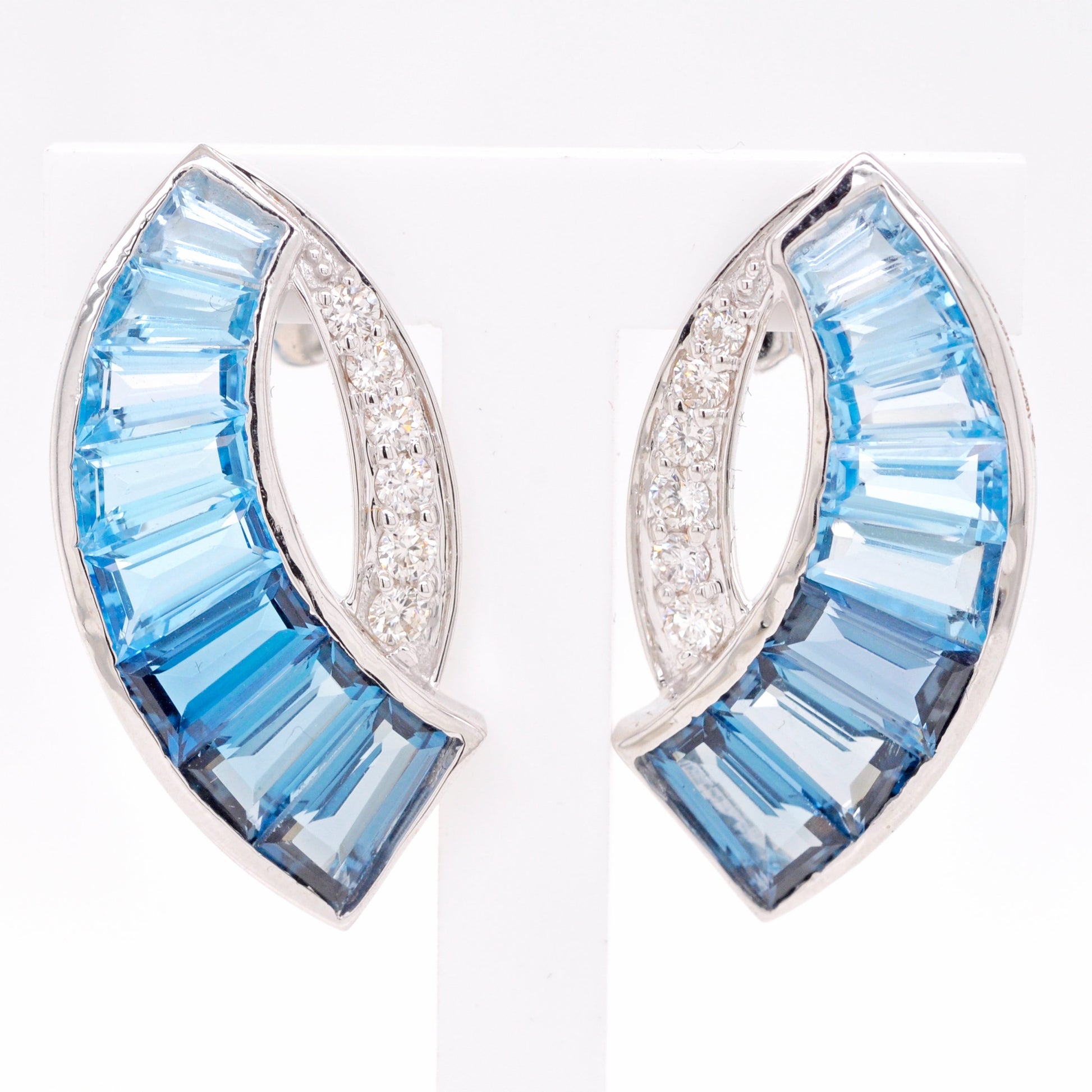 london blue topaz earrings