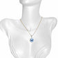blue agate necklace