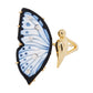 butterfly ring yellow gold