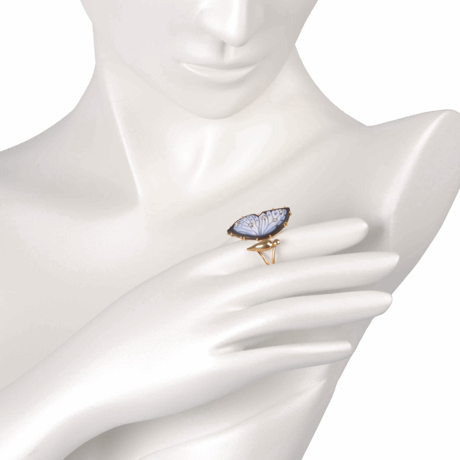 beautiful butterfly ring