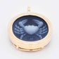 Zodiac Cancer Reversible Pendant
