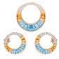 18K Gold Blue Topaz Citrine Diamond Cleopatra Set - Vaibhav Dhadda Jewelry