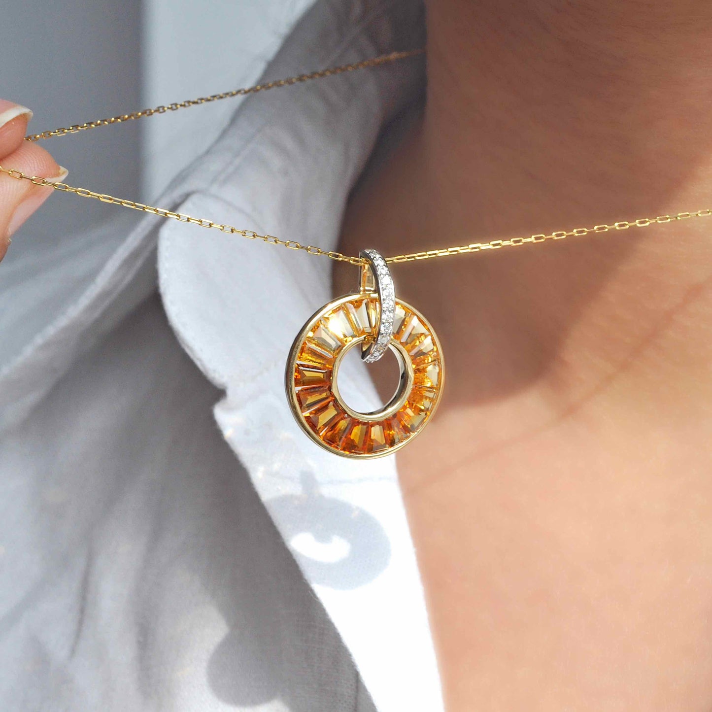 david yurman citrine pendant