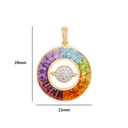 Rainbow Dancing Pendant
