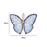 Butterfly Diamond Pendant