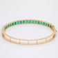 May birthstone emerald wristwear for women