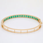 May birthstone emerald wristwear for women