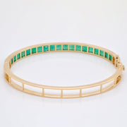 May birthstone emerald wristwear for women