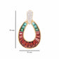 18K Gold Garnet Green Tourmaline Diamond Raindrop Set - Vaibhav Dhadda Jewelry