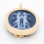 gold zodiac necklace