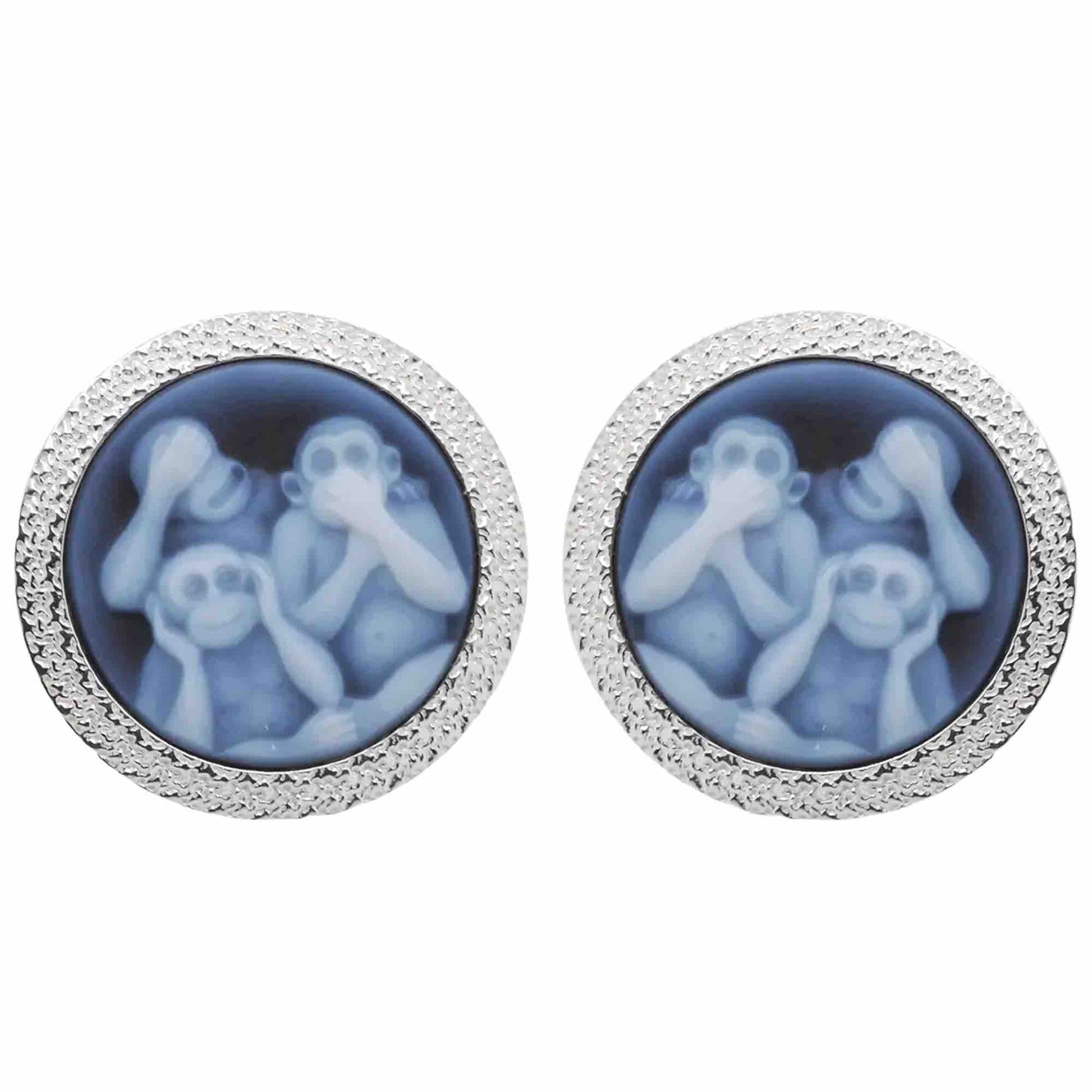 monkey cufflinks