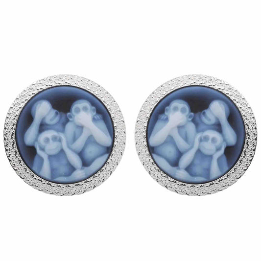 monkey cufflinks