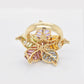 Multicolor Flower Ring