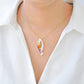 18K Gold Regenbogen-Baguette-Edelstein-Diamant-Schwert-Anhänger-Brosche