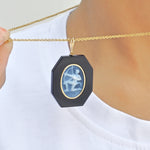 Unique Zodiac Pendant Representing Sagittarius Archer Sign.