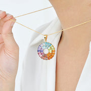 Rainbow Orbit Pendant