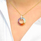 gemstone pendant necklace