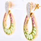 Stylish raindrop dangle earrings online