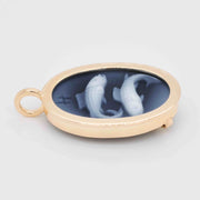 Zodiac Pisces Reversible Pendant