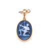 Gold Sagittarius Pendant