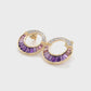 Amethyst Cleopatra Earrings