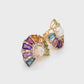 Circle Rainbow Ferris Wheel Earrings