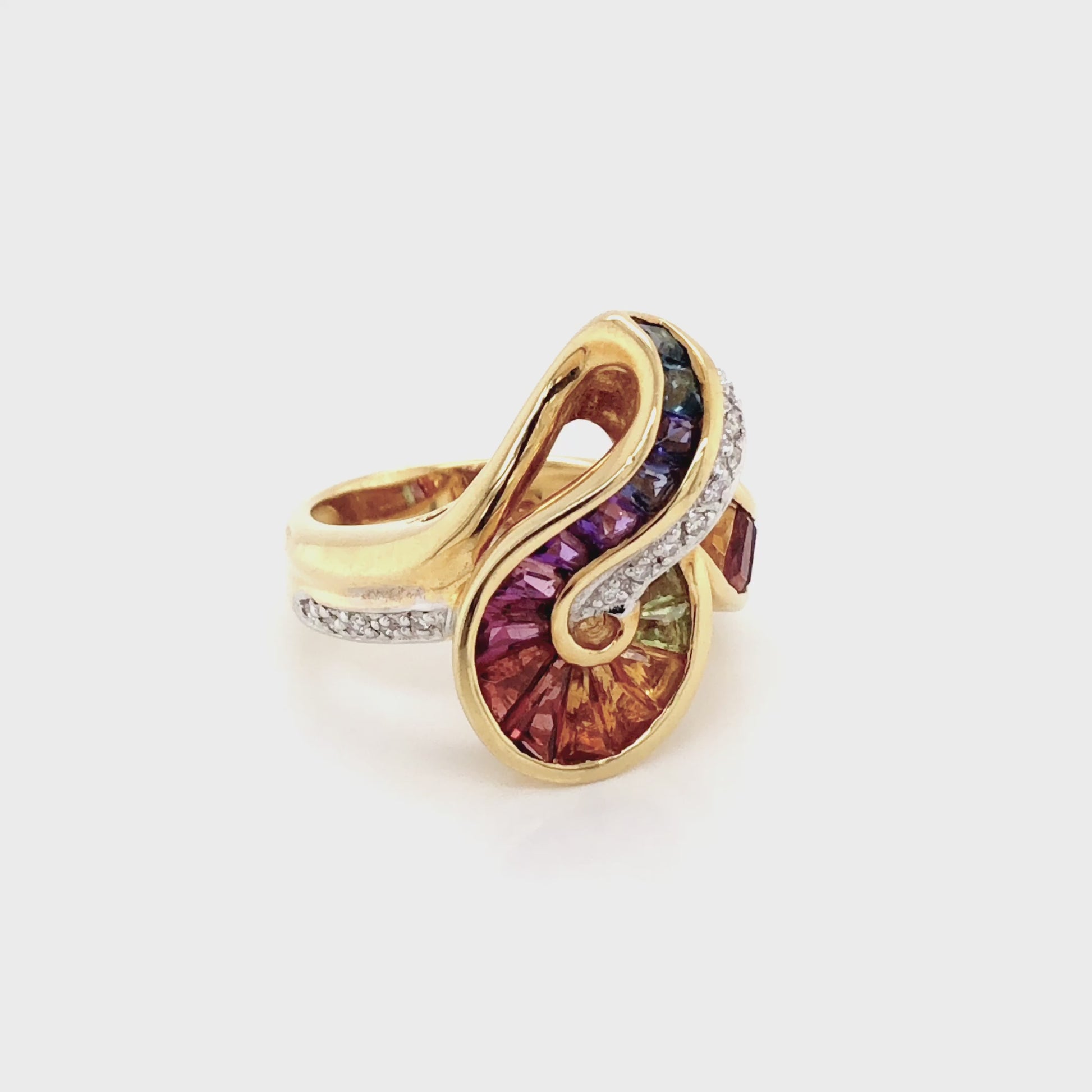 Trendy rainbow jewelry with a twist