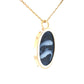 zodiac sign necklace gold