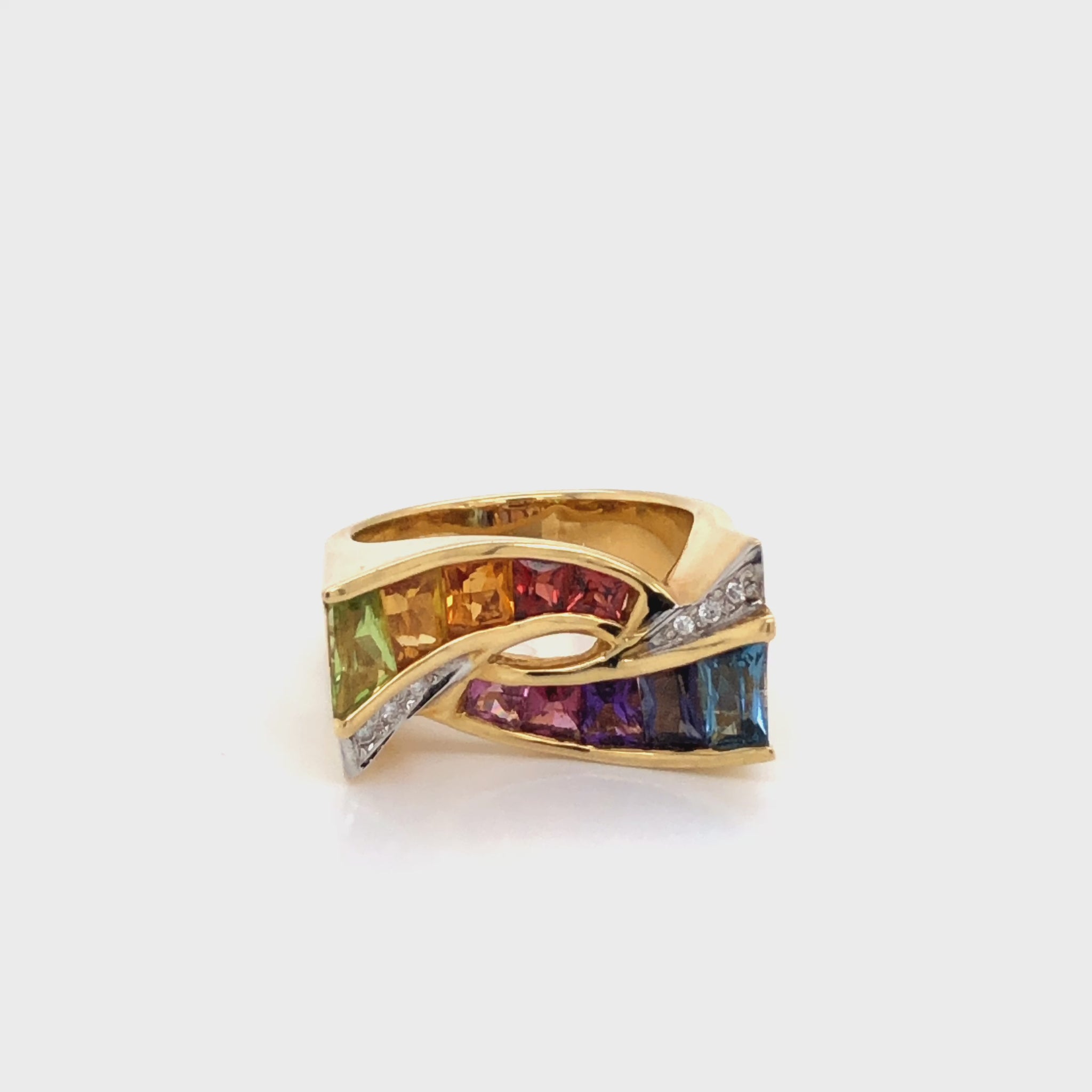 Buy Multicolor Diamond Ring
