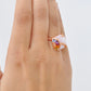 Pink MOP & Multicolor Ring