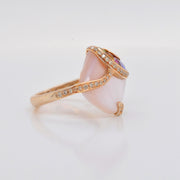 Pink MOP & Multicolor Ring