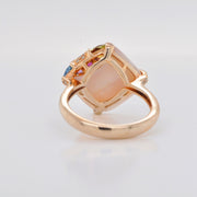 Pink MOP & Multicolor Ring